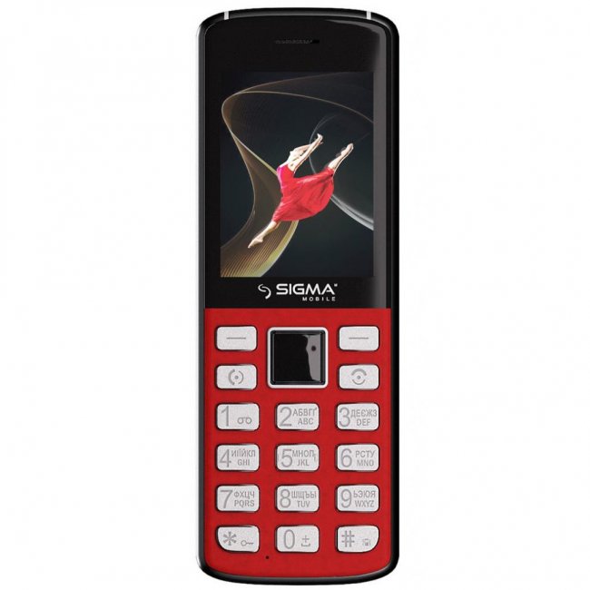 

Мобильный телефон Sigma X-style 24 Onyx Red