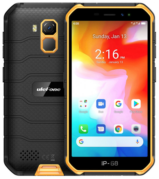 

Мобильный телефон Ulefone Armor X7 PRO 4/32GB Orange