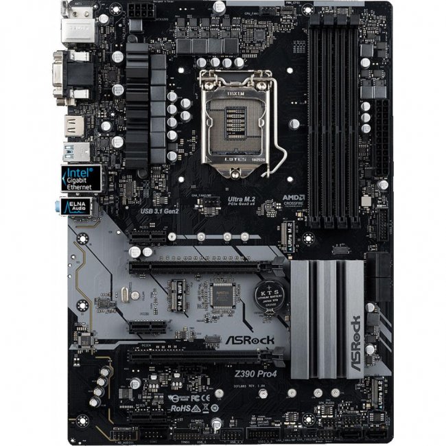 

Материнская плата ASRock Z390 PRO4