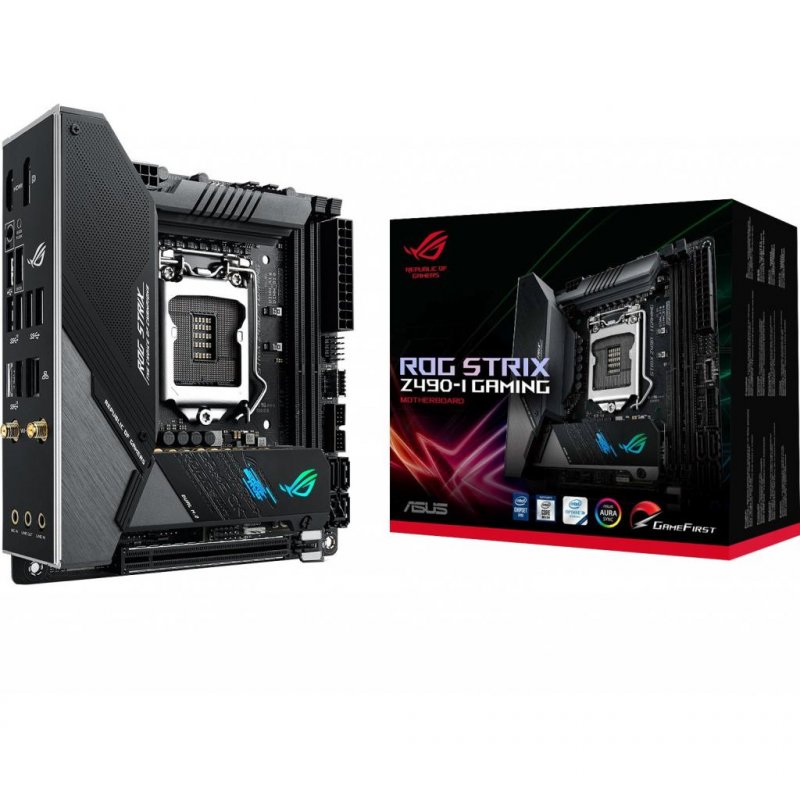 

Материнская плата ASUS ROG STRIX Z490-I GAMING