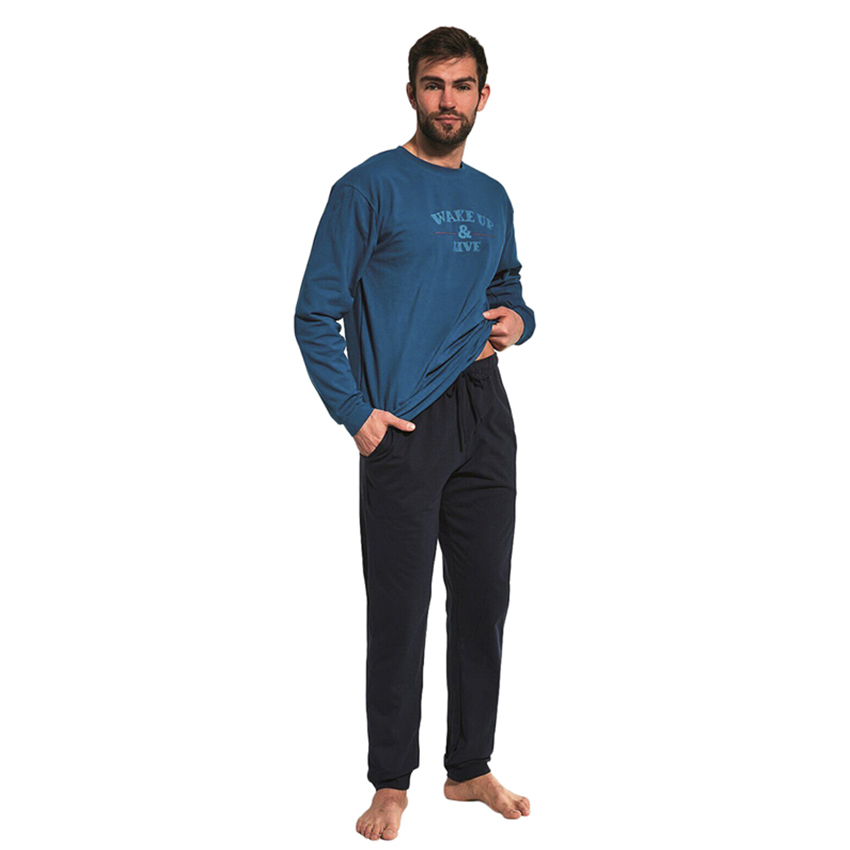 

Комплект домашний мужской CORNETTE XXL NAVY BLUE (322/162 Wake Up)