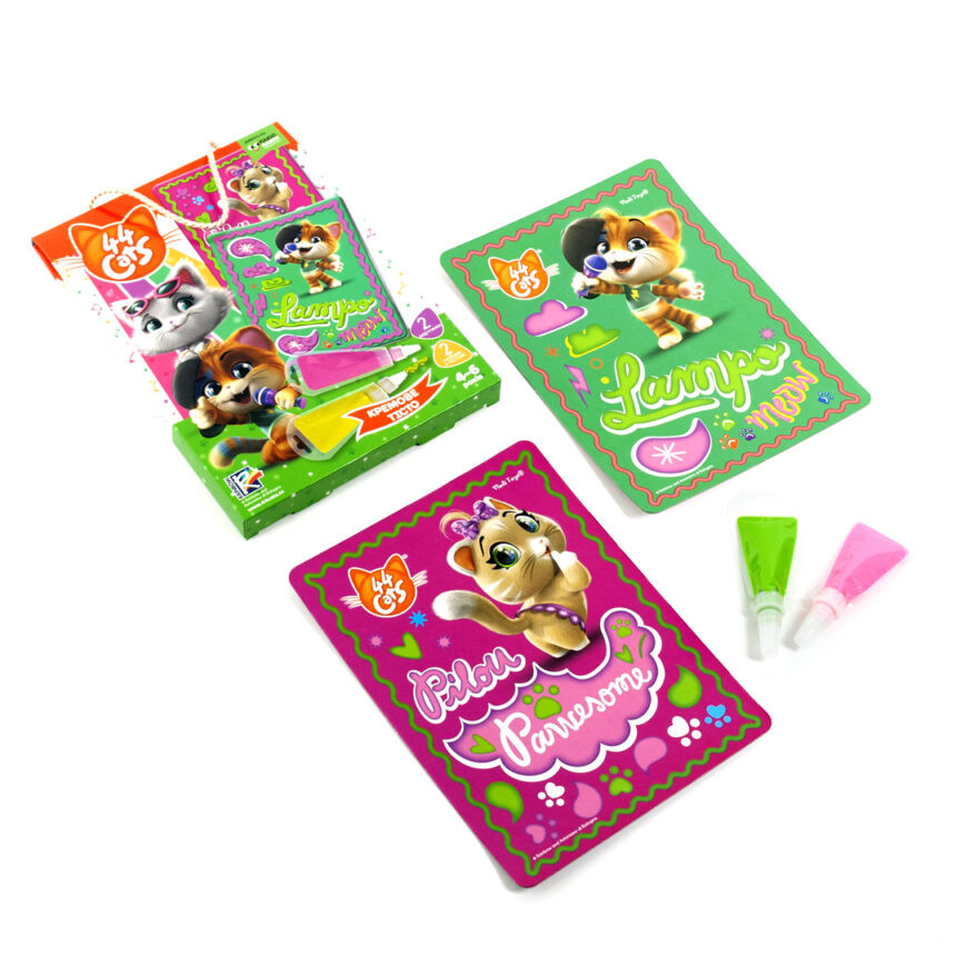 

Набор для творчества Vladi Toys «Кремовое тесто. 44 Котёнка» (укр) VT4433-01