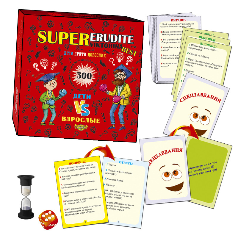 

Игра Мастер "SUPER Эрудит. Викторина. BEST" MKK0605