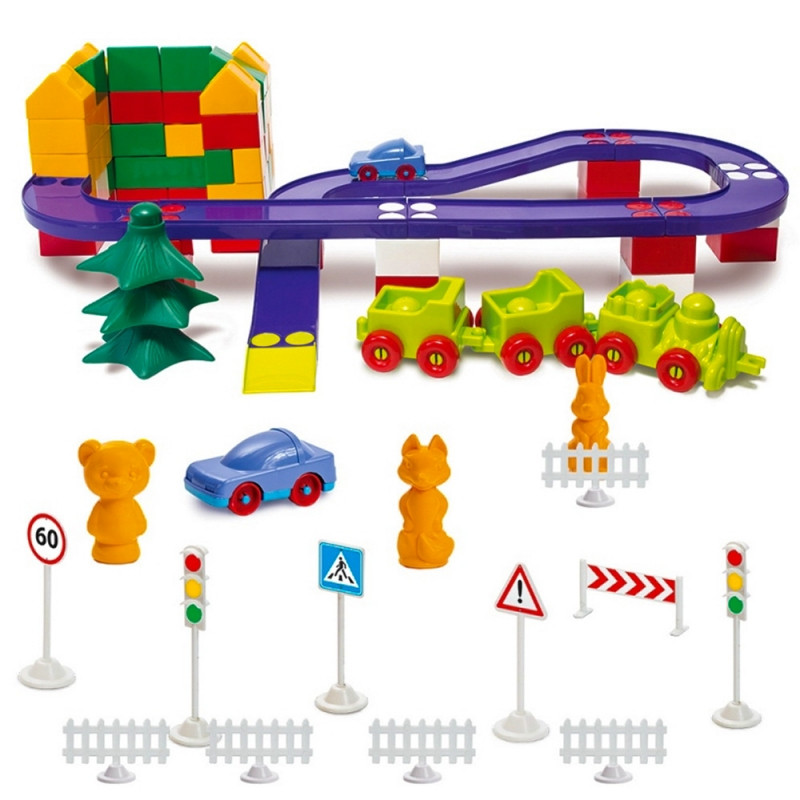 

Конструктор Colorplast "Орион" №6 130 деталей 1-216