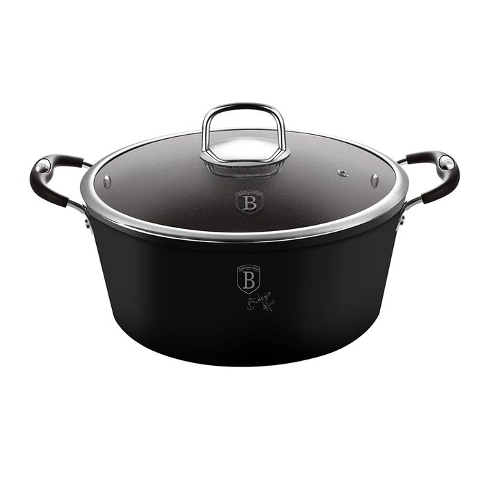 

Кастрюля Berlinger Haus Black Professional Line с крышкой 2.5 л BH-6122