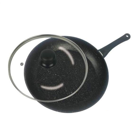 

Сковорода Benson с крышкой 28 см мраморное покрытие BN-342