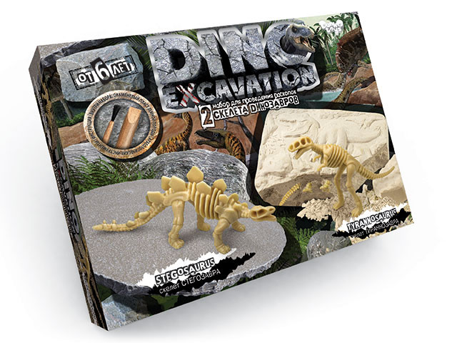 

Набор для проведения раскопок Danko Toys "DINO EXCAVATION" динозавры 7513DT