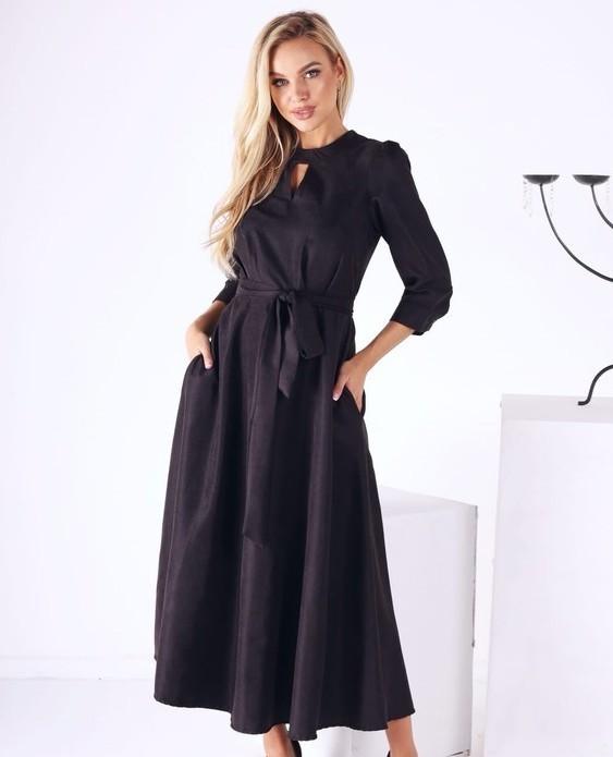 

Платье G&M k-74097 - Размер цвет черный, Платье G&M k-74097 46-48 Размер цвет черный