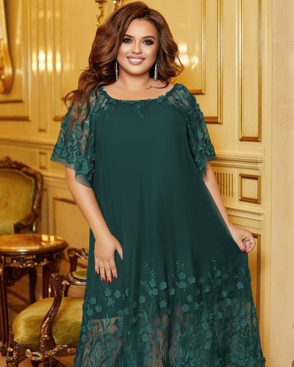 

Платье G&M k-73944 56-62 Размер цвет бутылка