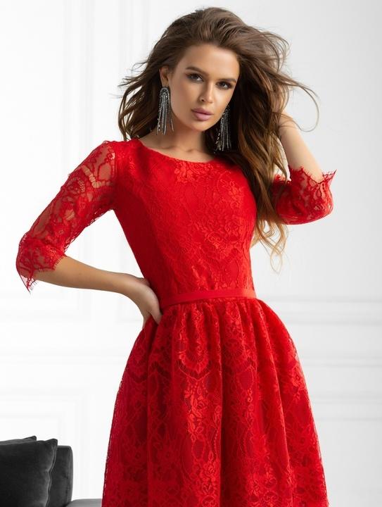 

Платье G&M k-70725 44 Размер цвет красный