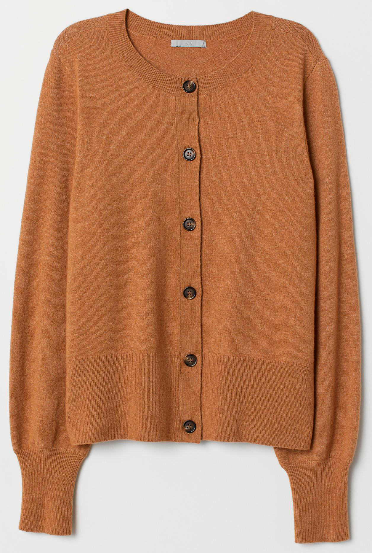 

Кардиган H&M 2210-6953598 XS Светло-коричневый