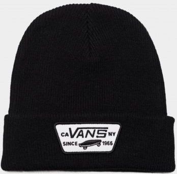 Акція на Шапка Vans VN000UOUBLK1 Чорна від Rozetka