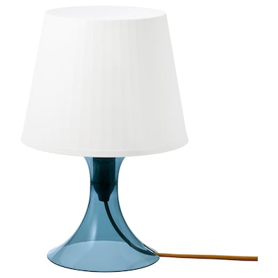 

Лампа настольная IKEA (ИКЕА) LAMPAN Темно-синий/белый 304.840.82