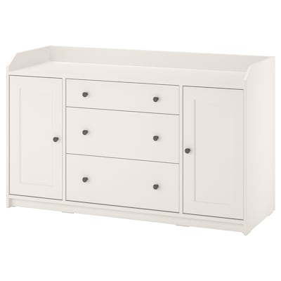 

Сервант IKEA (ИКЕА) HAUGA 140x84 см Белый 604.072.66