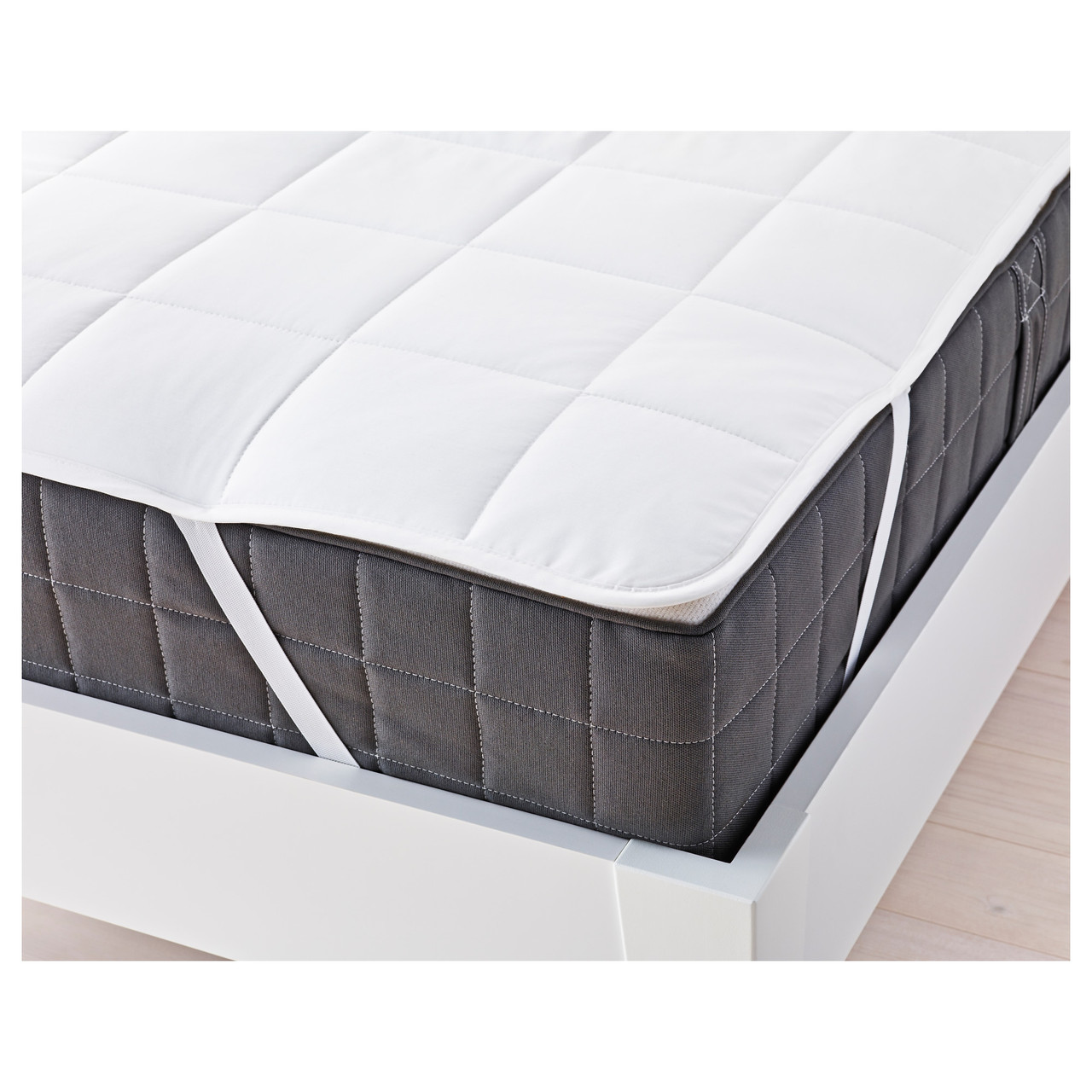

Наматрасник IKEA (ИКЕА) Kungsmynta Белый 202.555.47