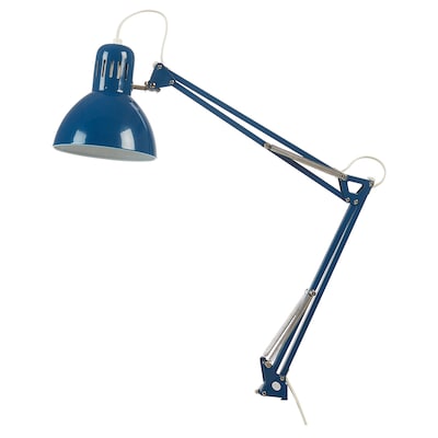 

Лампа настольная IKEA (ИКЕА) TERTIAL Синий 804.472.09