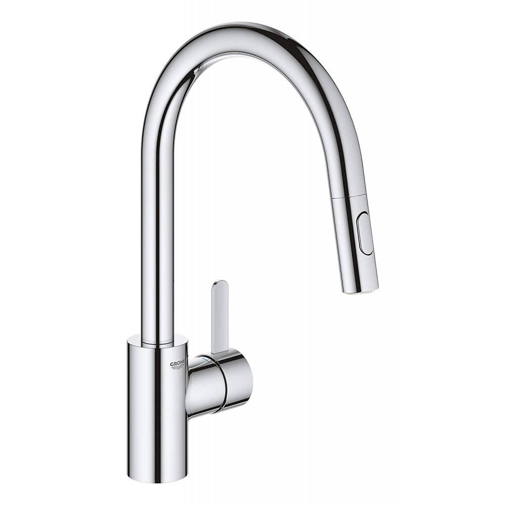

Смеситель Grohe EUROSMART Cosmopolitan однорычажный для мойки, хром