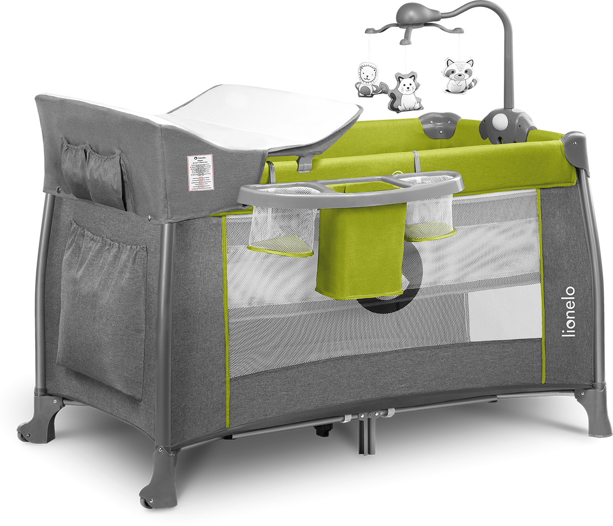 

Манеж Lionelo Thomi Green Lemon (LO.TM02)