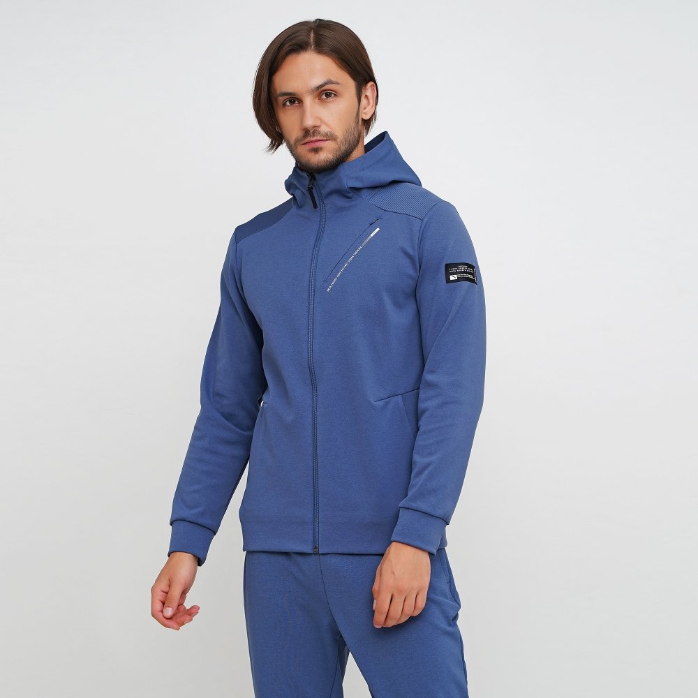 

Мужская толстовка Anta Knit Hoodie Track Top Синий 44 (ant852037706-3)