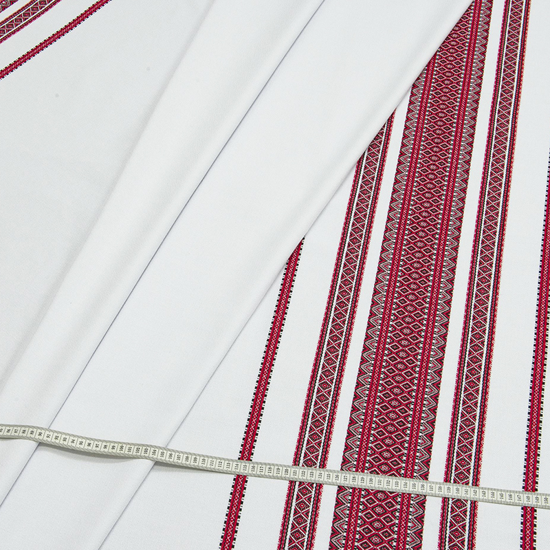 

Скатерть на стол (6670) Time Textile 150х230 см Бело-красный 000140006