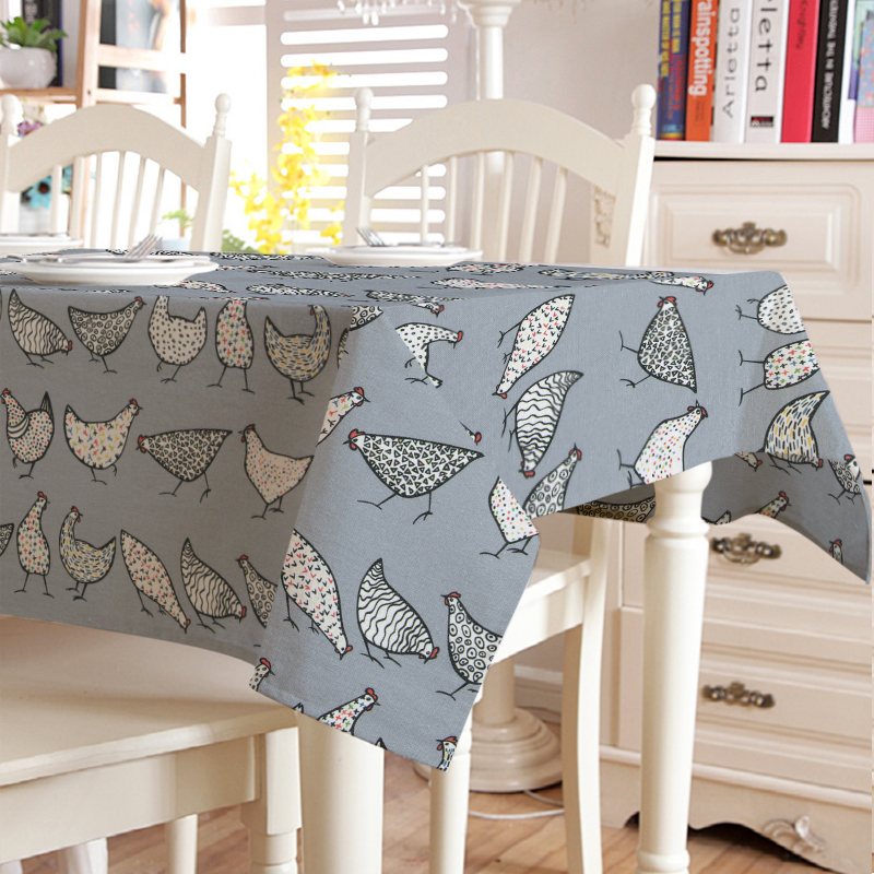 

Скатерть с акриловым покрытием Time Textile 140x220 см Серый 000140139