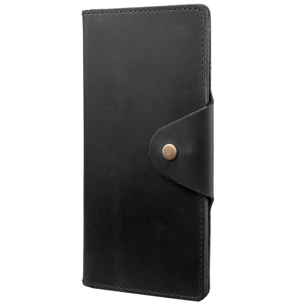 

Мужской кожаный тревел-кейс (DNK-PURSEH-col-J) DNK Leather 9х17.5х1 см Черный 000140671