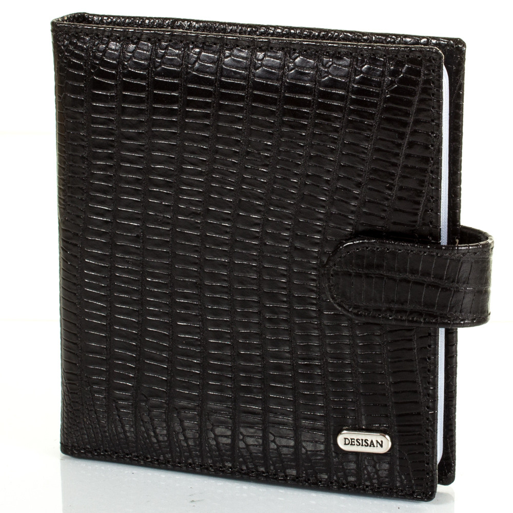 

Мужская кожаная визитница (SHI210-143) Desisan 11,5х12,5х1,5 см Черный 000140761