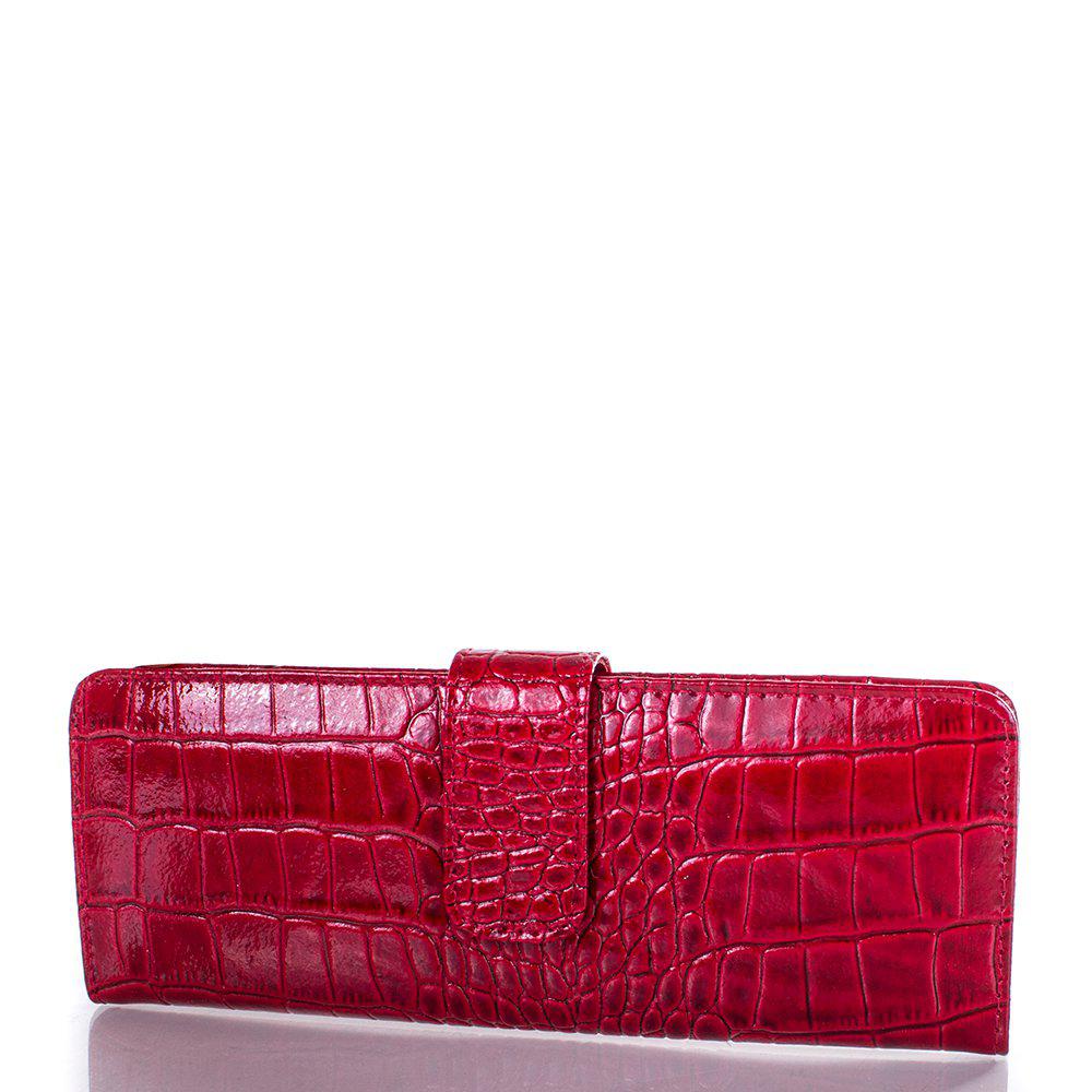 

Женская кожаная визитница (SHI124-1KR) Canpellini 7,5х19,7х1,5 см Красный 000140656