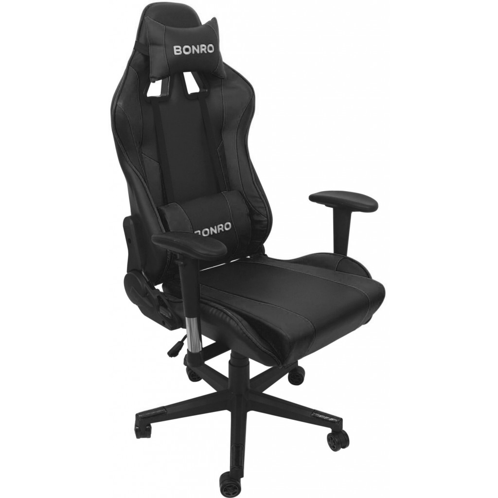 

Геймерское кресло Bonro 137х53х51 см Черный 000139663