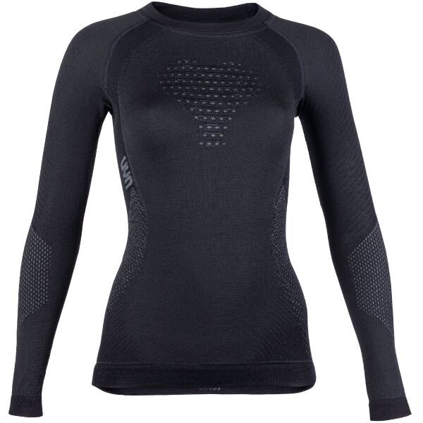 

Термофутболка UYN ( U100025 ) FUSYON UW SHIRT LG_SL 2021 S/M Black/Anthracite/Anthracite