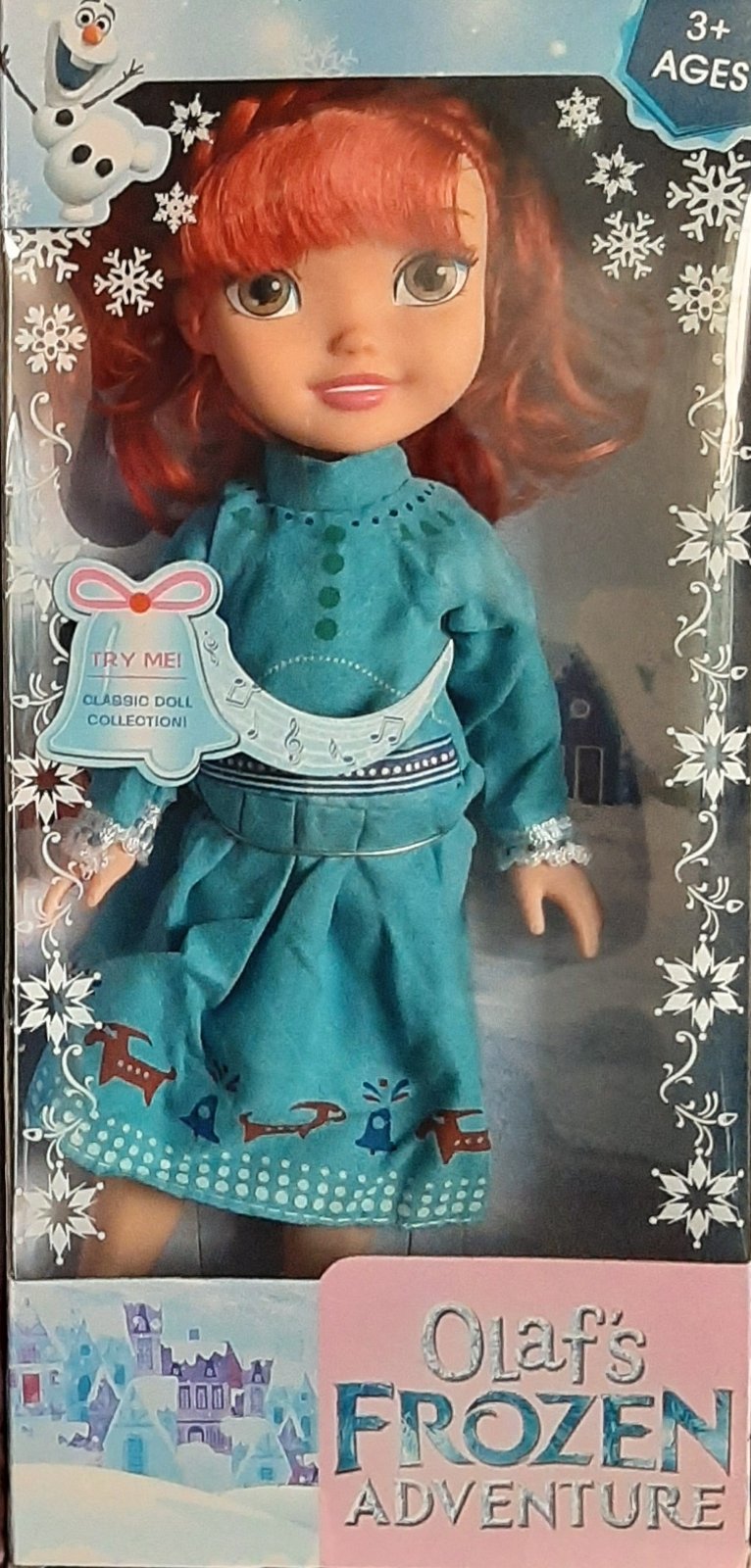

Кукла детская музыкальная Холодное Сердце Анна Frozen 6222 (высота 28 см)
