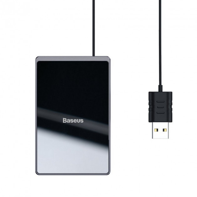 

Зарядка для телефона беспроводная Baseus Card Ultra-thin WX01B-01, черная