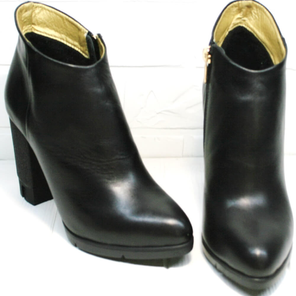 

Женские ботильоны Jina 345-10-381 черные 40 5992Black