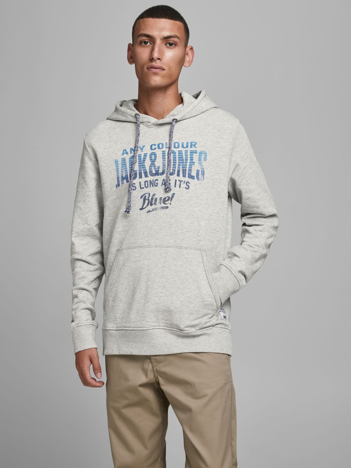 

Худи Jack & Jones  Серый 12178449CoolGrey, Худи Jack & Jones S Серый 12178449CoolGrey