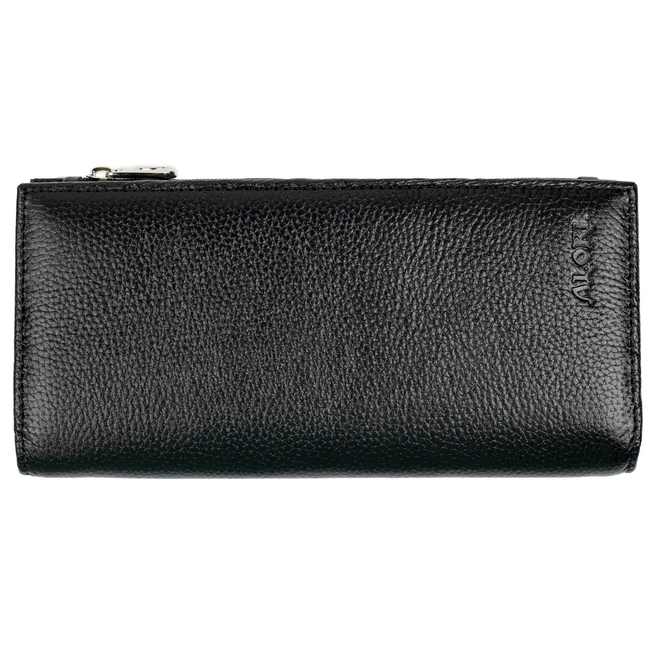 

Кошелёк ALORI из натуральной кожи флотар Черный (KY-01-0 Black)