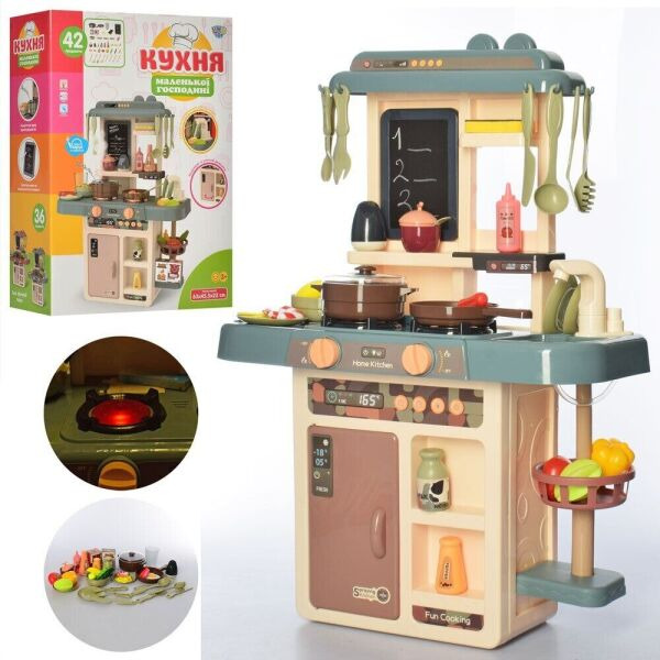 

Кухня игровая Limo Toy кухня детская с посудой световые и звуковые эффекты 889-189 (36 предметов)