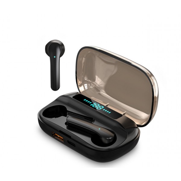 

Беспроводные Bluetooth наушники Uslion TWS Air - JS3 в зарядном боксе черные