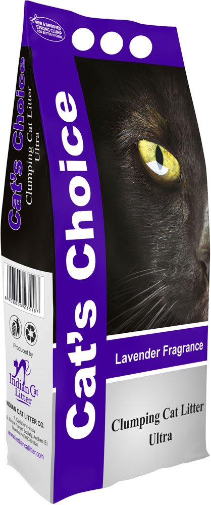 

Наполнитель для кошачьего туалета Indian Cat Litter Cat's Choice Lavender "Лаванда" Бентонитовый комкующий 5 кг (6 л) (8908005235064)