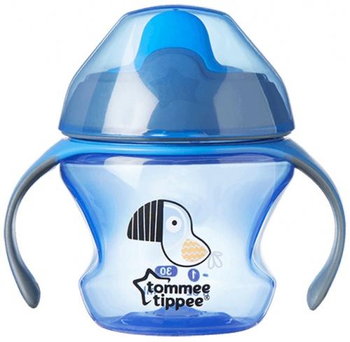 

Первая чашка-непроливайка, 150 мл, Tommee Tippee (синяя, тукан)