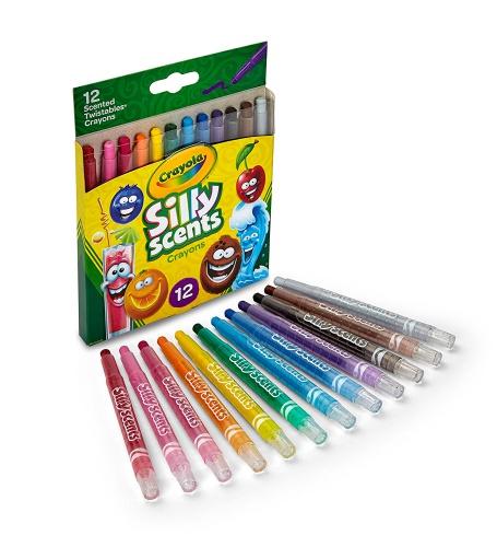 

Выкручивающиеся восковые мелки с ароматами, 12 шт., Crayola