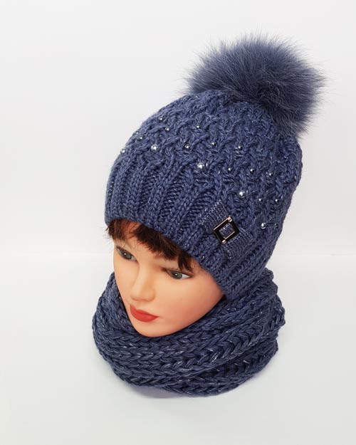 

Шапка Naisa Китти 56-60 Джинс