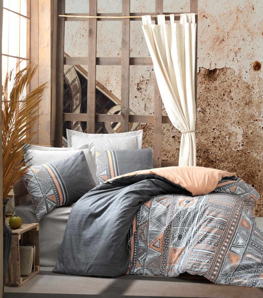 

Комплект постельного белья Cotton Box Ранфорс Ethnic Adiel 200х220