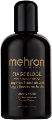 

Кровь искусственная Mehron Stage Blood Темная венозная 133 мл (152-D-4)