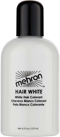 

Краска для волос Mehron Makeup Hair White Белая 133 мл (119-4)