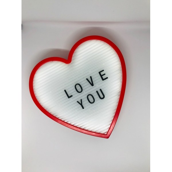 

Ночник светильник Сердце Light up message board с посланием DTMA