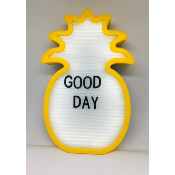 

Ночник светильник Ананас Light up message board с посланием DTMA