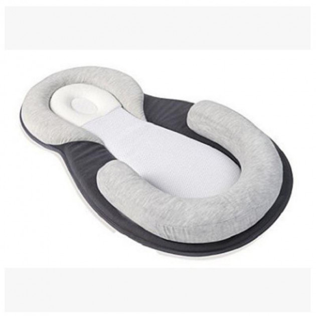 

Подушка для новорожденных BABY SLEEP POSITIONER серый