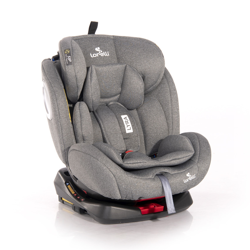 

Автокресло Lyra Isofix 0-36 kg Grey от рождения до 12 лет
