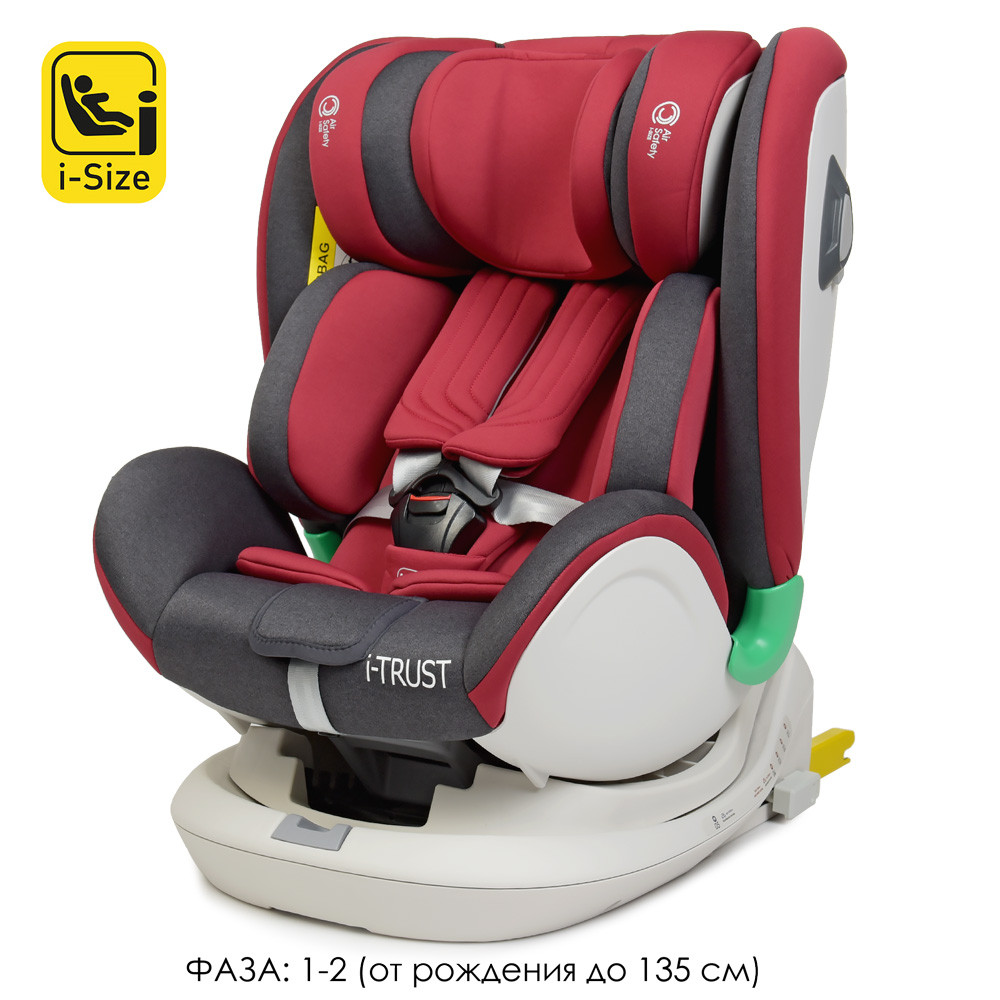 

Автокресло детское El Camino ME 1081 I-TRUST RED Isofix