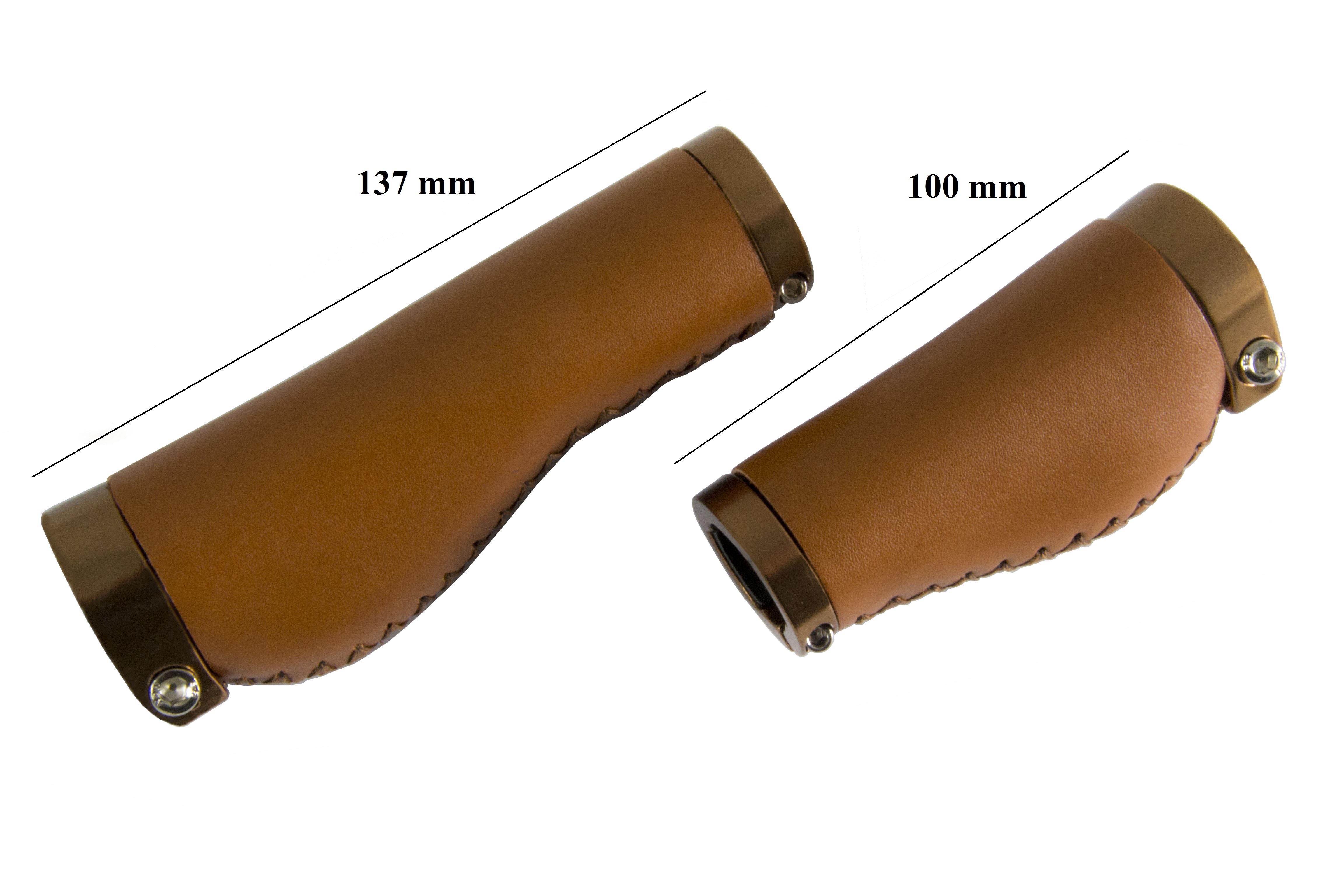 

Грипсы Ergo 2 Lock 137/100 мм. коричневый (CHW1280